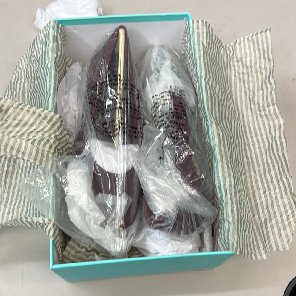 NWT,KATE SPADE
Dale Kitten Heels In Deep Russet,deep russet. - Picture 12 of 15